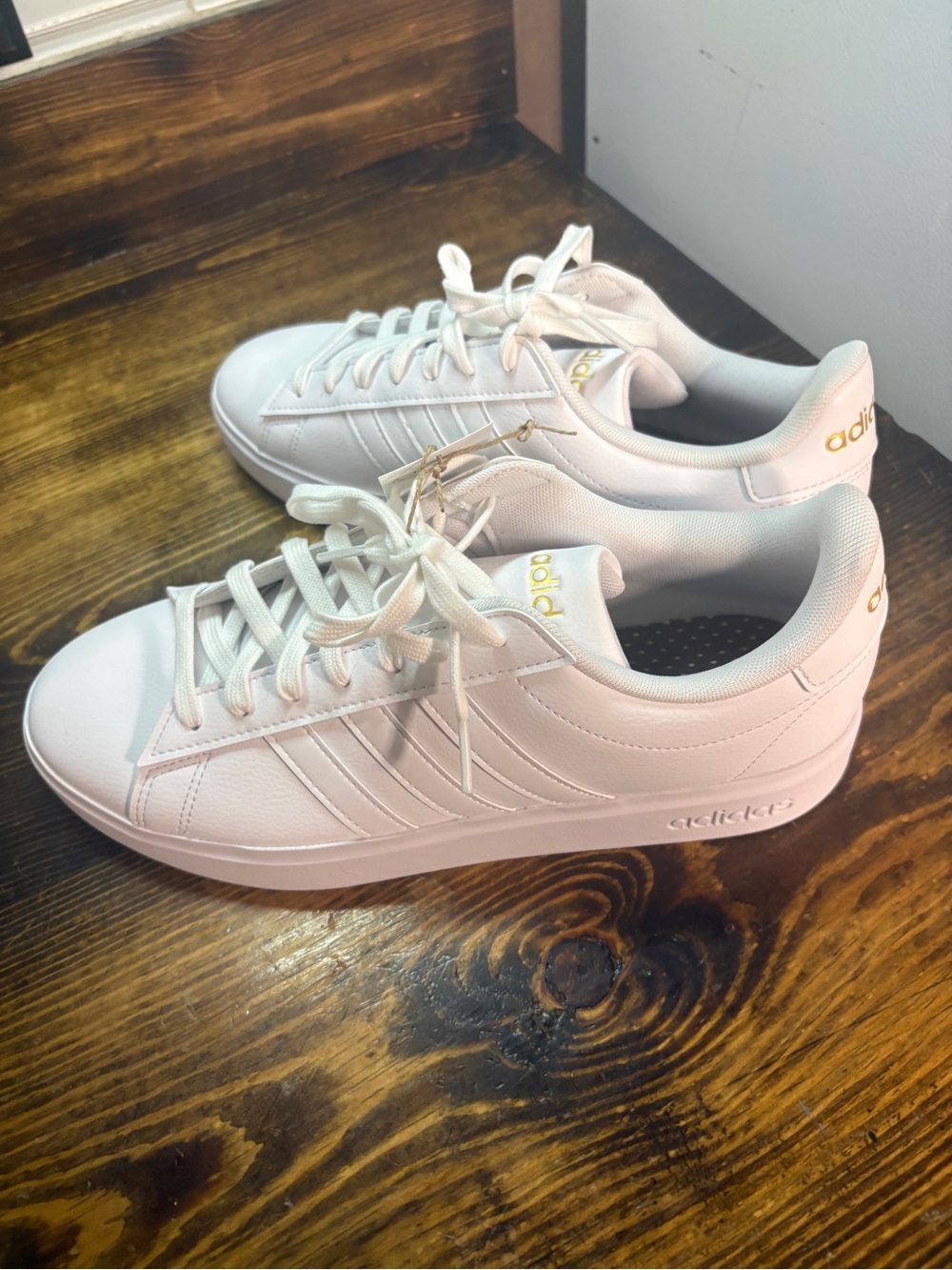 Adidas white grand court 2.0 sneakers size 11